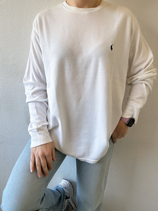 Ralph Lauren waffle knit XL