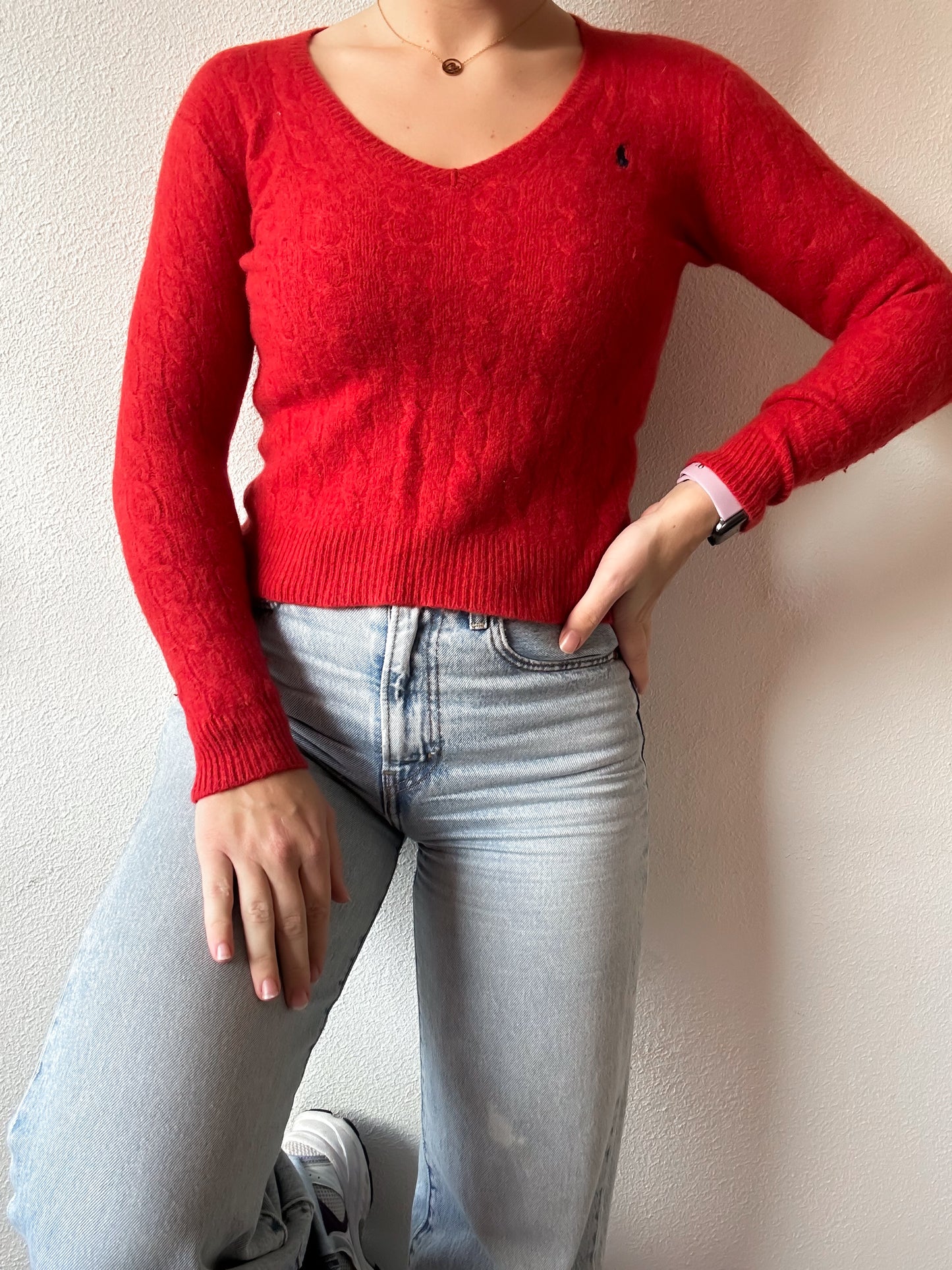 Ralph Lauren cable knit XS