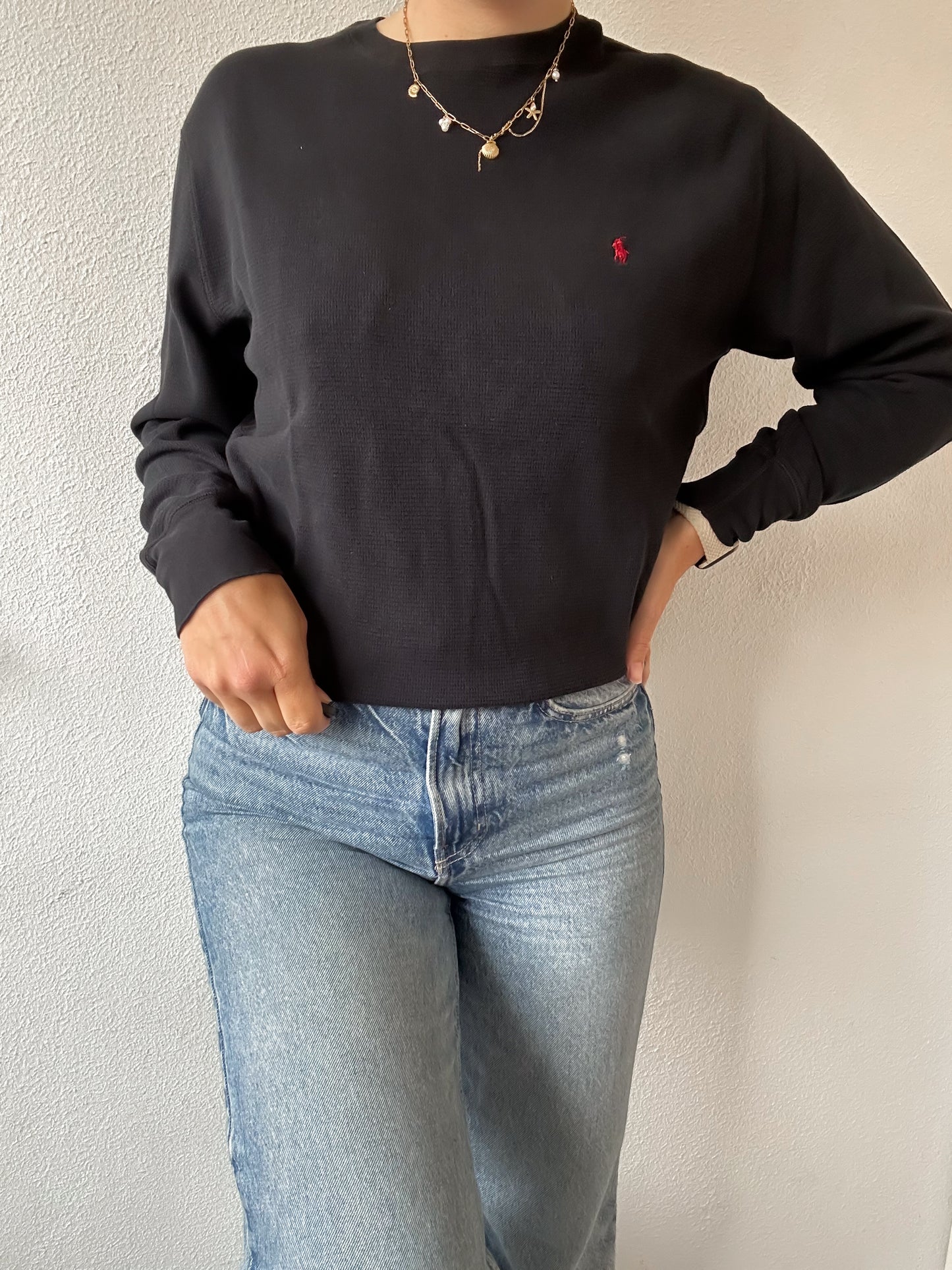 Ralph Lauren waffle knit M