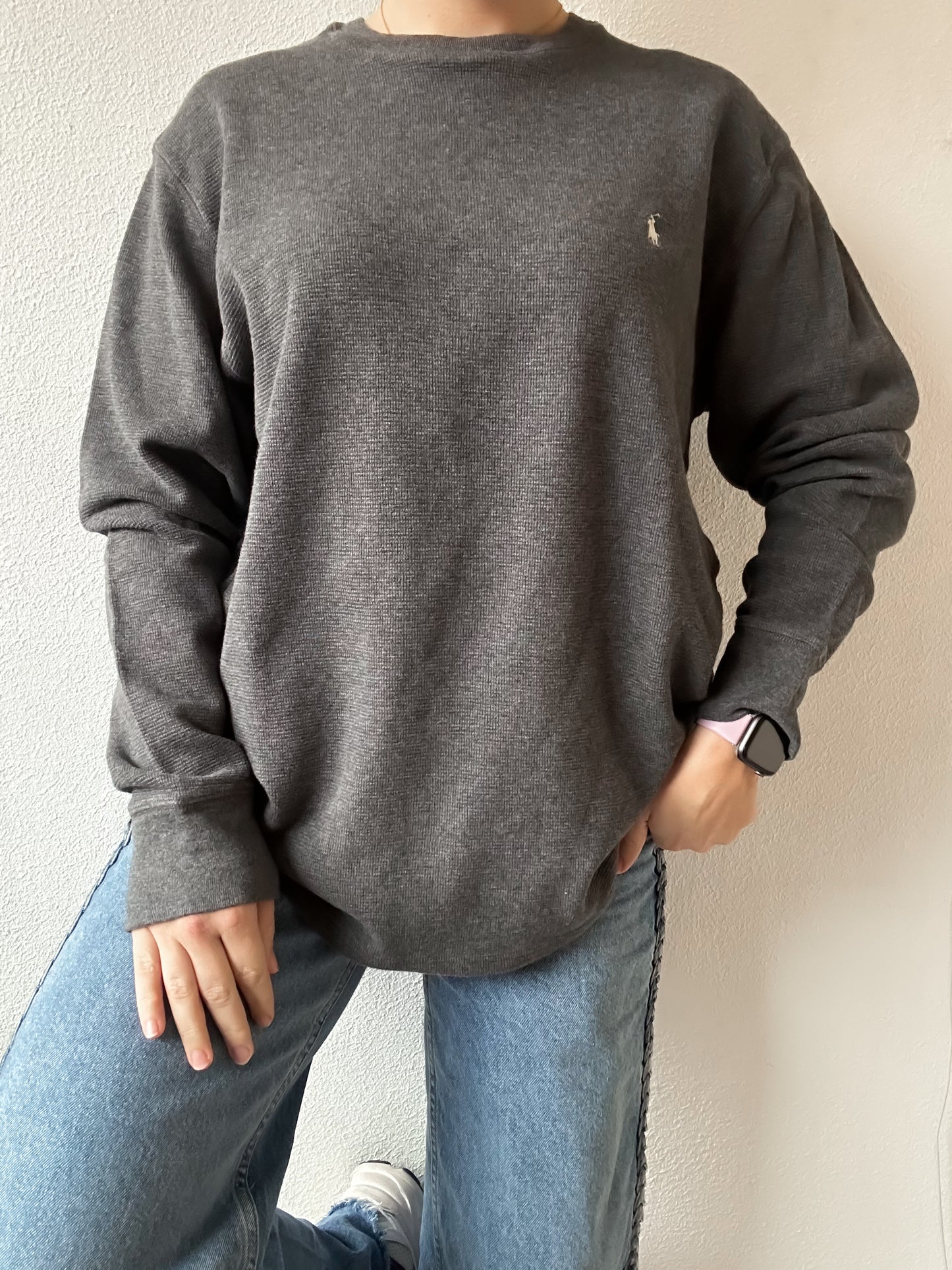 Ralph Lauren waffle knit XL