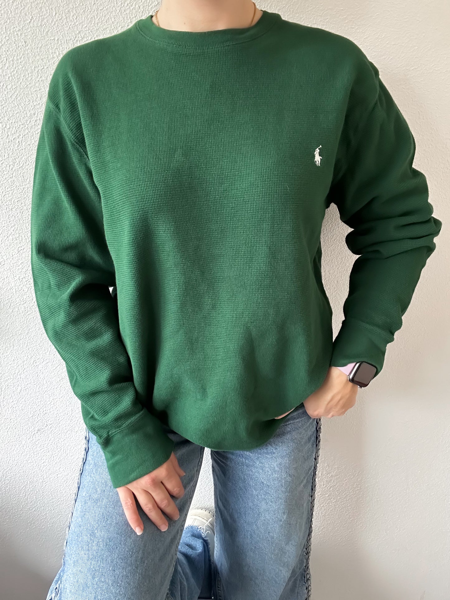 Ralph Lauren waffle knit L