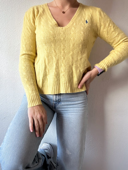 Ralph Lauren cable knit XS