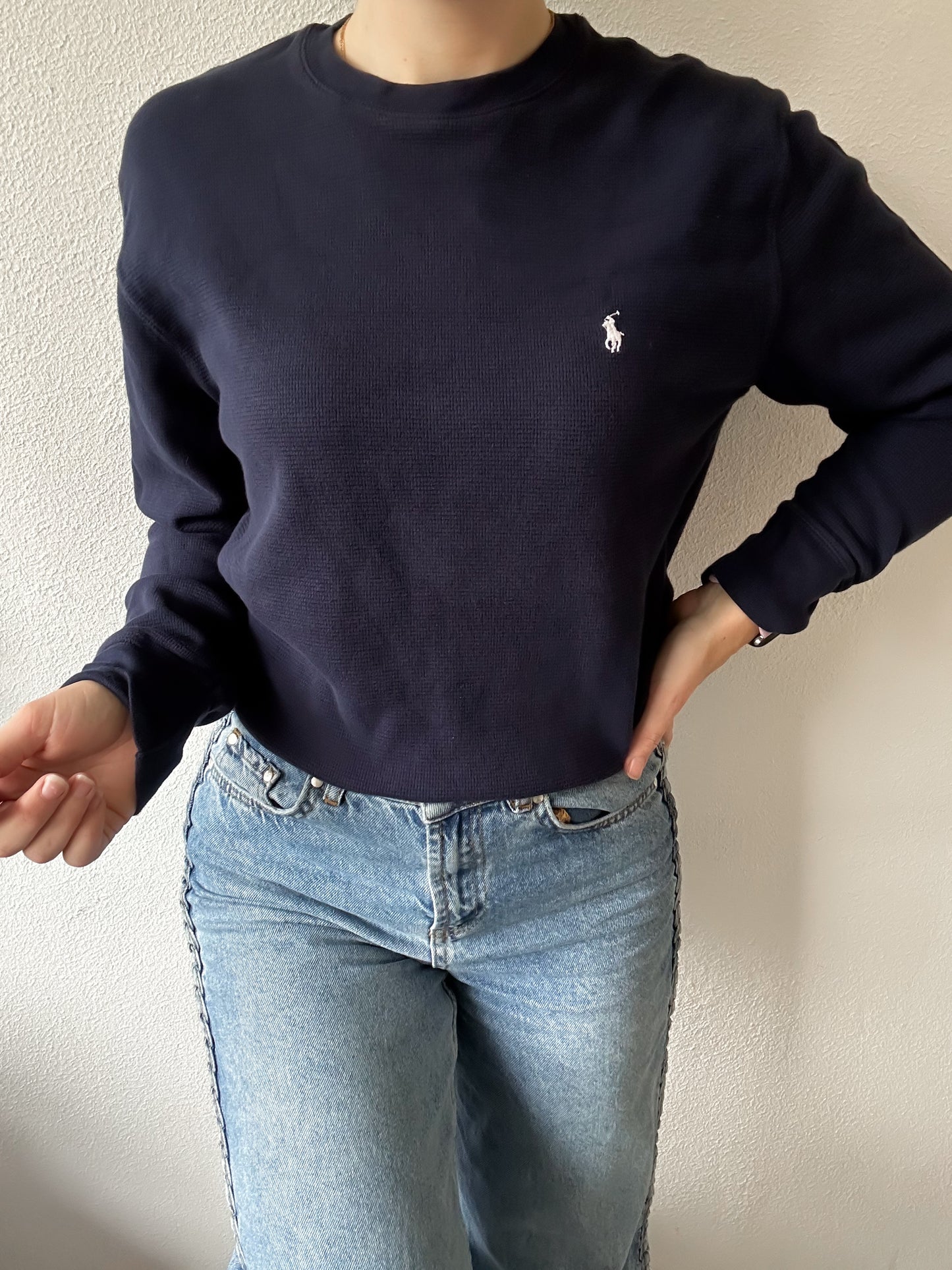 Ralph Lauren waffle knit L