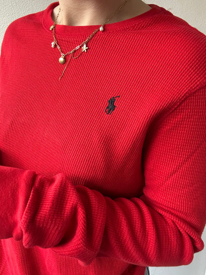 Ralph Lauren waffle knit L