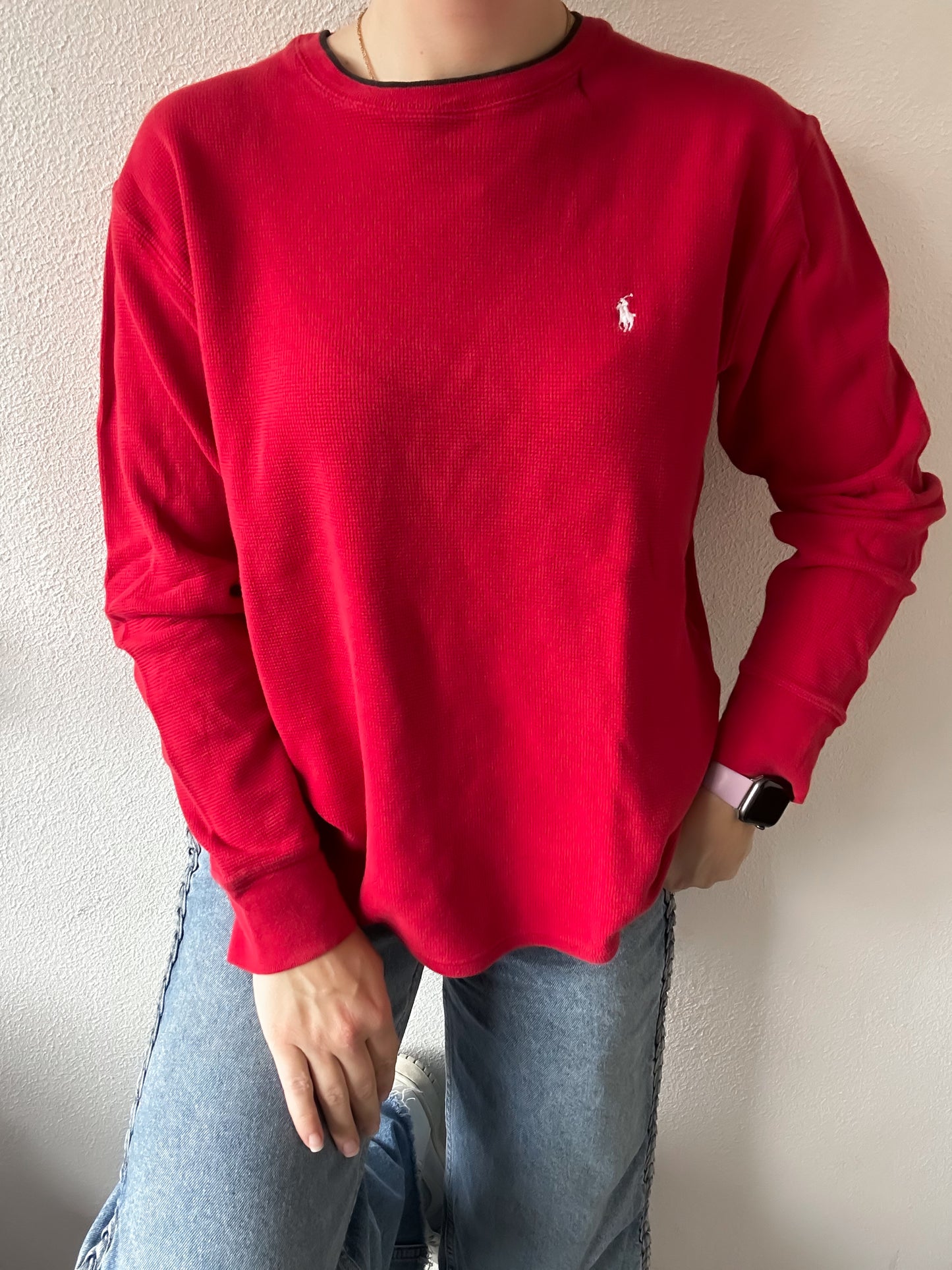 Ralph Lauren waffle knit L