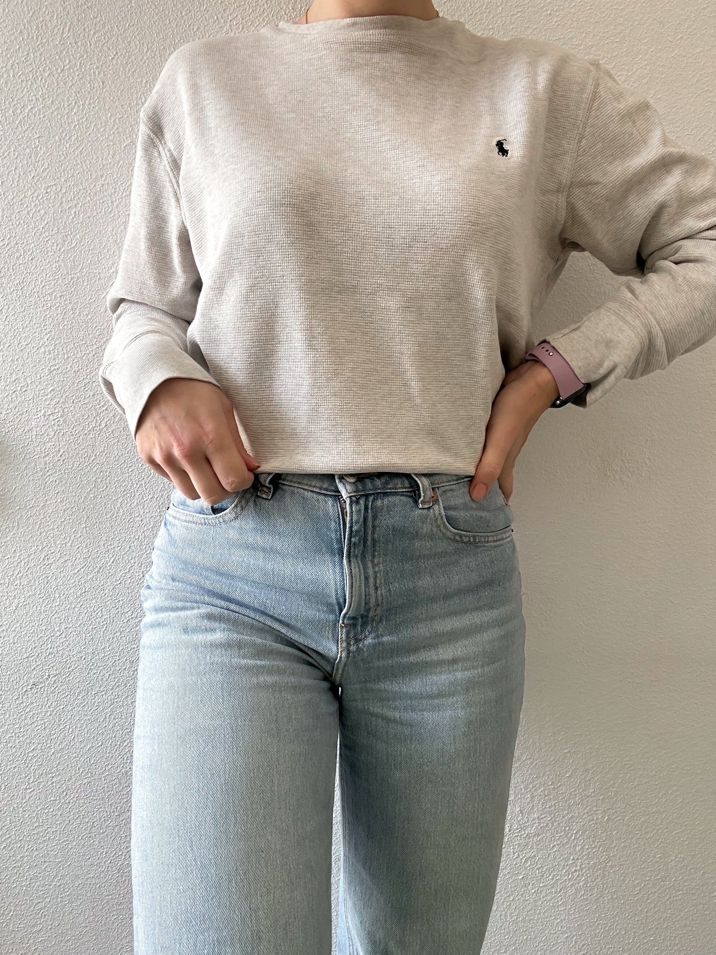 Ralph Lauren waffle knit L
