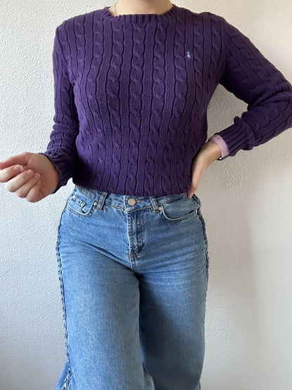 Ralph Lauren cable knit M