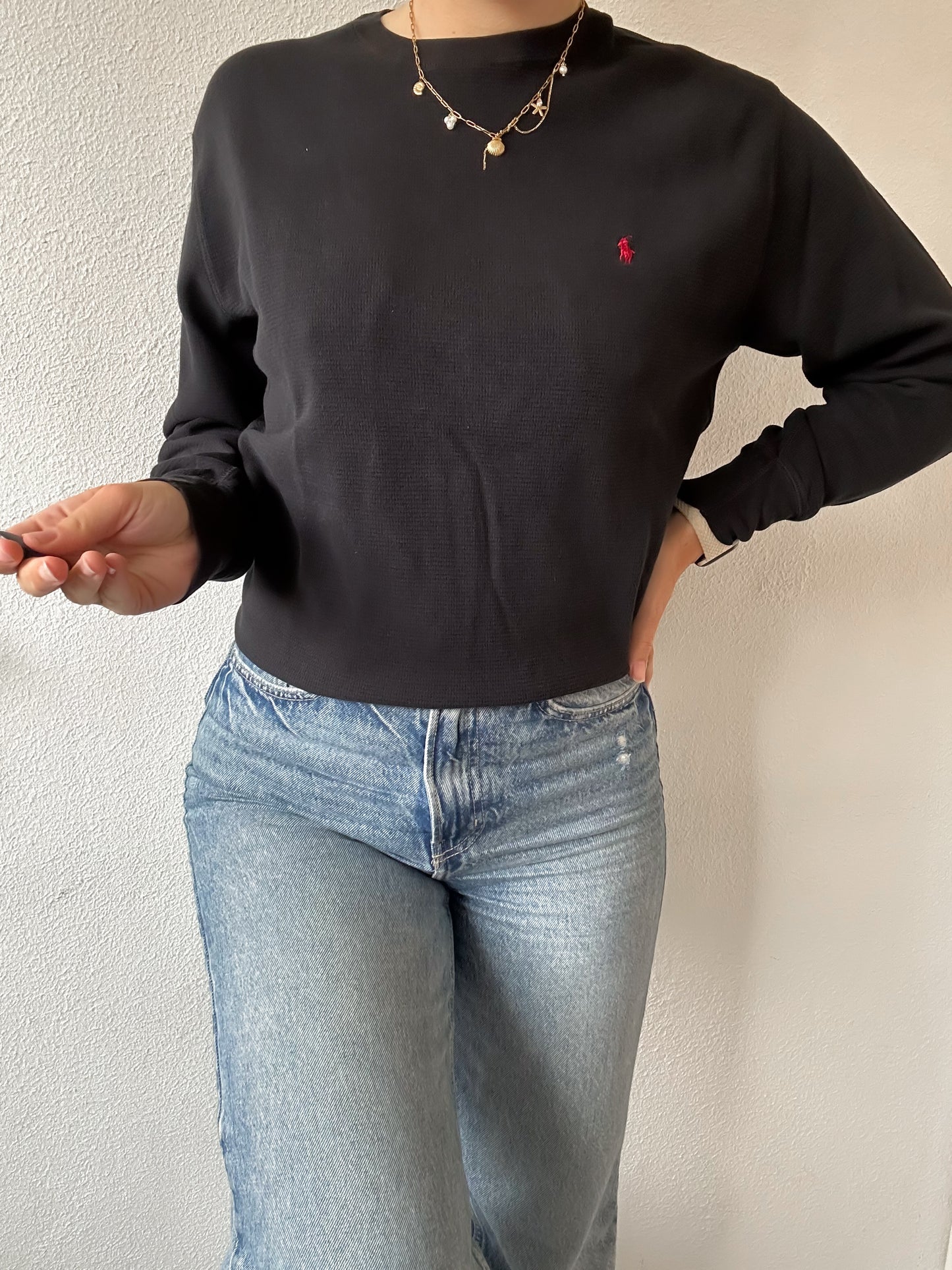 Ralph Lauren waffle knit M