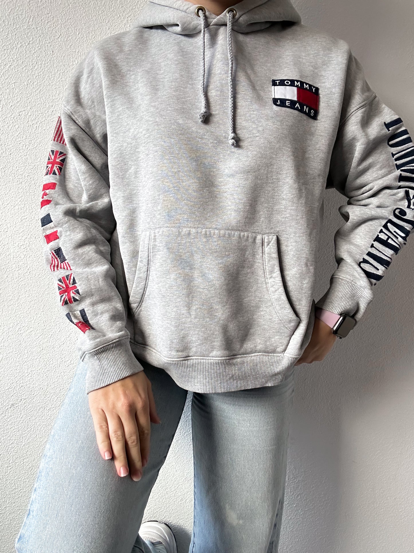 Tommy Hilfiger flag hoodie S