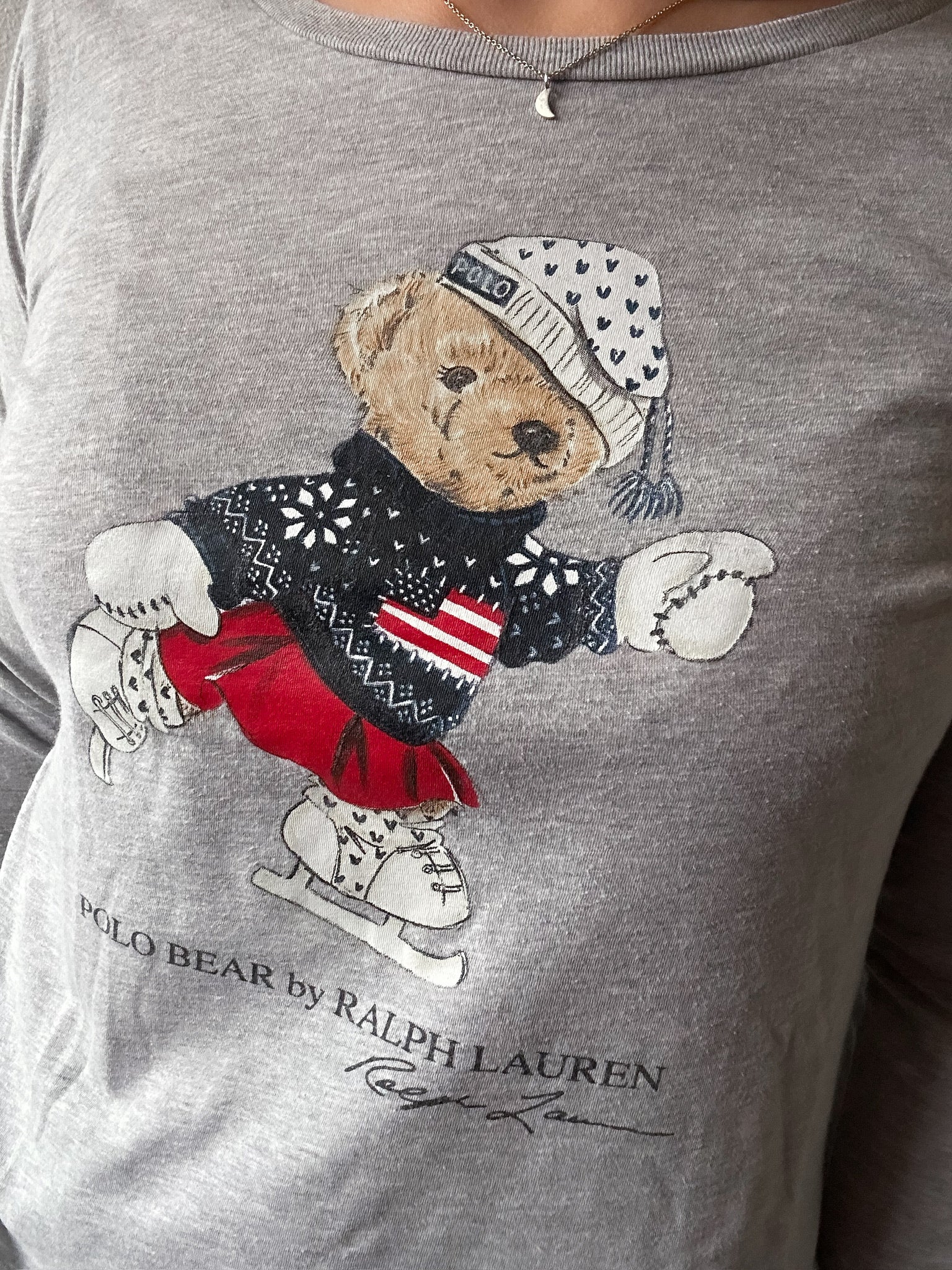 Polo ralph lauren discount bear long sleeve